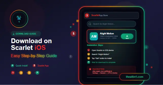 Download Alight Motion on Scarlet: Easy Step-by-Step Guide